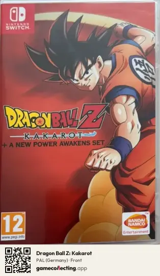 Dragon Ball Z: Kakarot Nintendo Switch, Germany box front