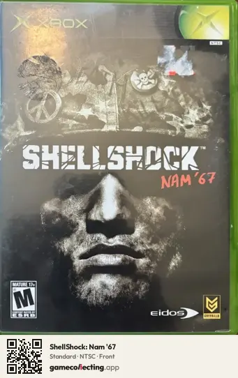 ShellShock: Nam '67 Xbox, NTSC box front