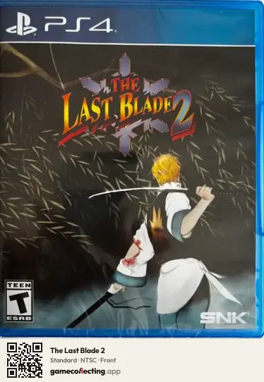 The Last Blade 2 PlayStation 4, NTSC box front