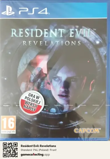 Resident Evil: Revelations PlayStation 4, Poland box front
