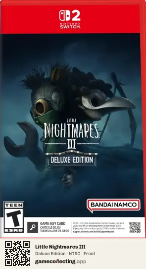 Little Nightmares III Nintendo Switch 2, NTSC box front