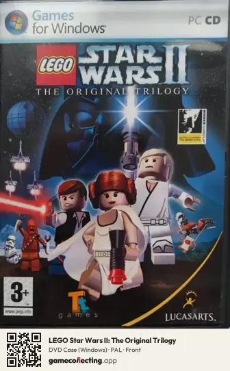 LEGO Star Wars II: The Original Trilogy Computer, PAL box front