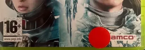 SoulCalibur IV, the PEGI square on its front