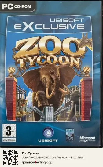Zoo Tycoon Computer, PAL box front
