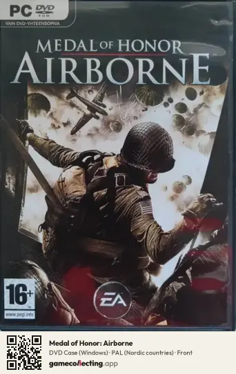 Medal of Honor: Airborne Computer, Nordic countries box front