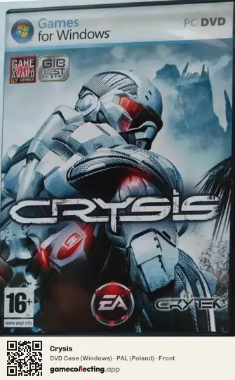 Crysis Computer, Poland box front