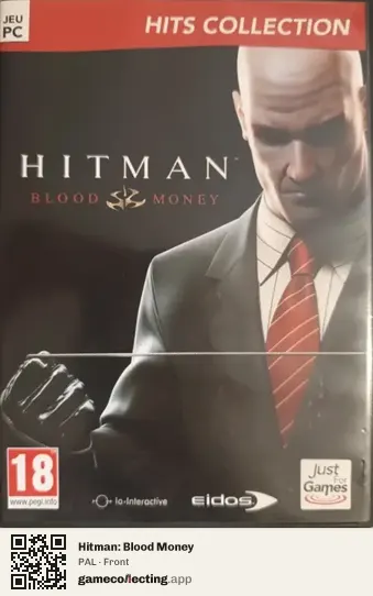 Hitman: Blood Money Computer, PAL box front