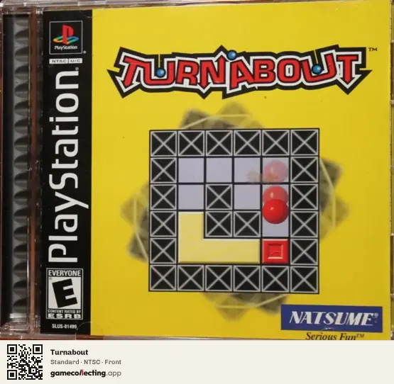 Turnabout PlayStation, NTSC box front