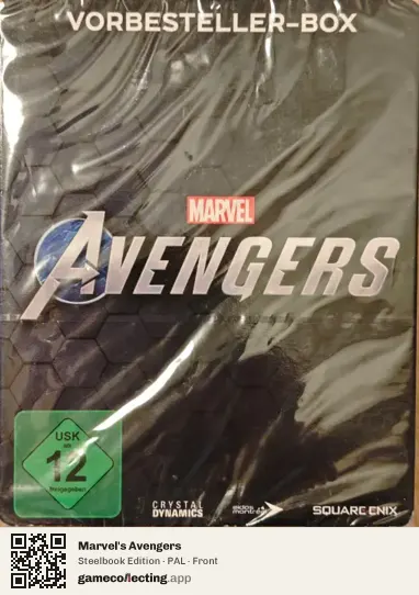 Marvel's Avengers PlayStation 4, PAL box front