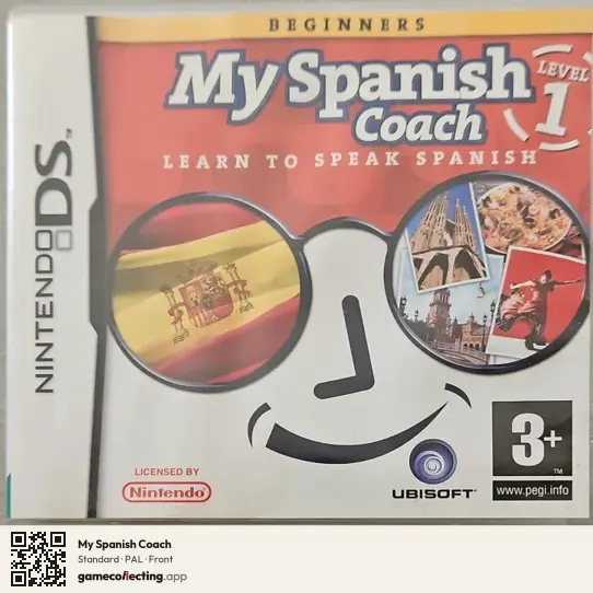 My Spanish Coach Nintendo DS, PAL box front