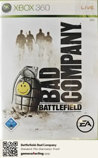 Battlefield: Bad Company Xbox 360, Germany box front