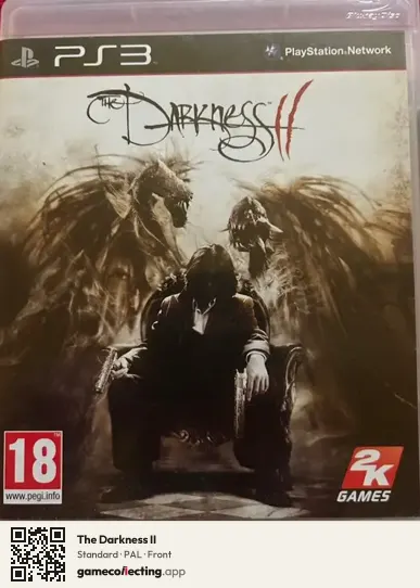 The Darkness II PlayStation 3, PAL box front