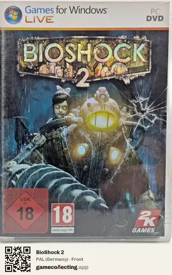 BioShock 2 Computer, Germany box front