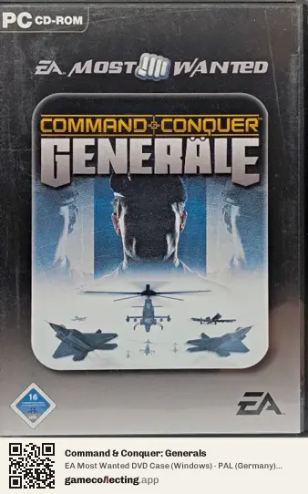 Command & Conquer: Generals Computer, Germany box front