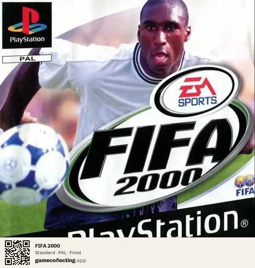 FIFA 2000 PlayStation, PAL box front
