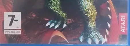 Godzilla Unleashed, the PEGI square on its front