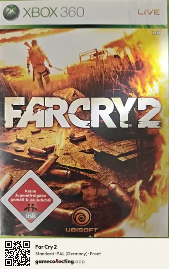 Far Cry 2 Xbox 360, Germany box front