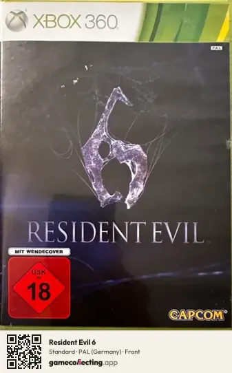 Resident Evil 6 Xbox 360, Germany box front