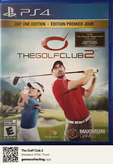 The Golf Club 2 PlayStation 4, NTSC box front