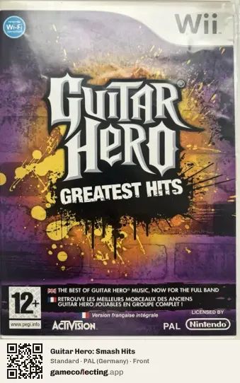 Guitar Hero: Smash Hits Nintendo Wii, Germany box front