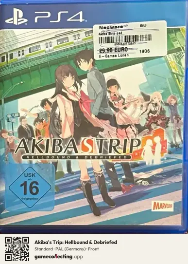 Akiba's Trip: Hellbound & Debriefed PlayStation 4, Germany box front
