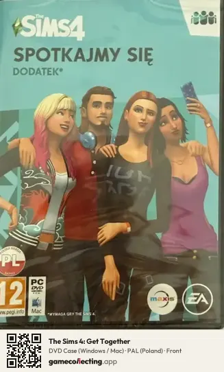 The Sims 4: Get Together Computer, Poland box front