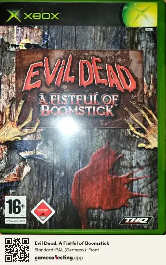 Evil Dead: A Fistful of Boomstick Xbox, Germany box front