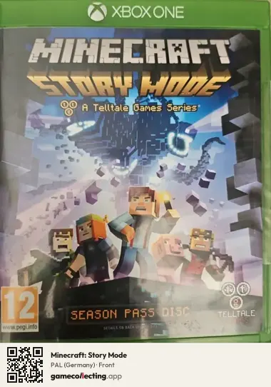 Minecraft: Story Mode Xbox One, Germany box front