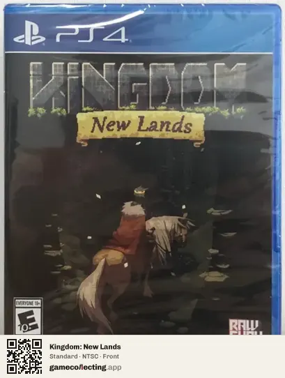 Kingdom: New Lands PlayStation 4, NTSC box front