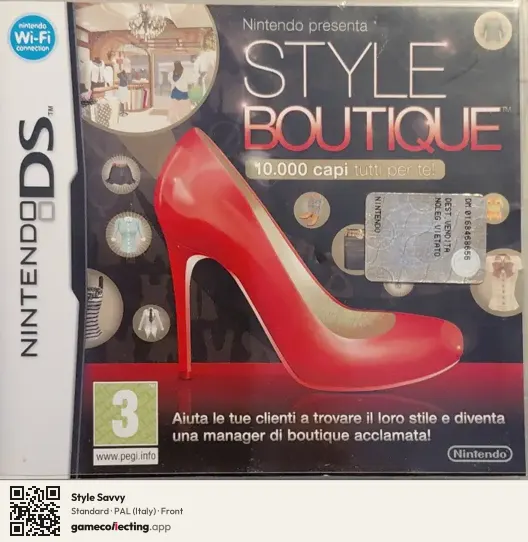Style Savvy Nintendo DS, Italy box front
