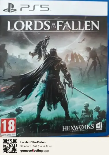 Lords of the Fallen PlayStation 5, Italy box front