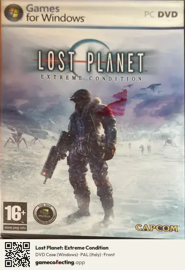 Lost Planet: Extreme Condition Computer, Italy box front