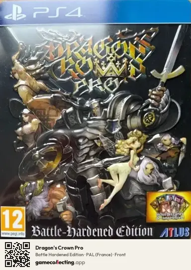 Dragon's Crown Pro PlayStation 4, France box front