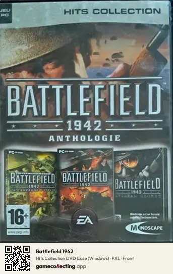 Battlefield 1942 Computer, PAL box front
