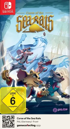 Curse of the Sea Rats Nintendo Switch, Germany box front