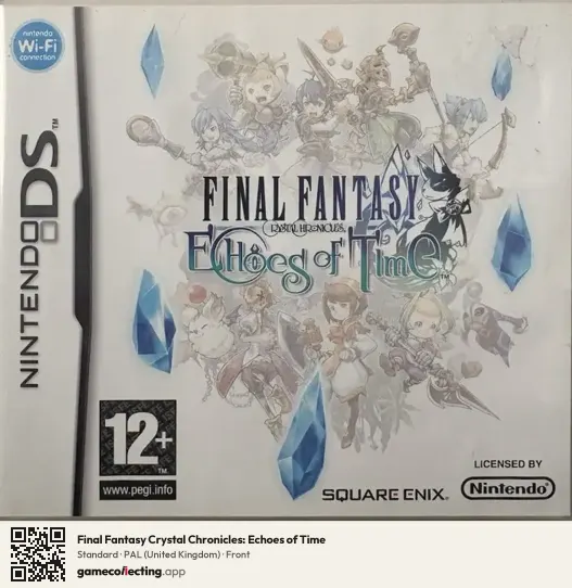 Final Fantasy Crystal Chronicles: Echoes of Time Nintendo DS, United Kingdom box front