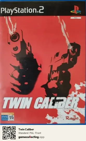 Twin Caliber PlayStation 2, PAL box front