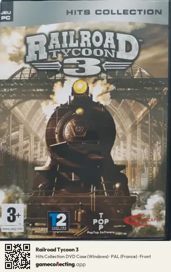 Railroad Tycoon 3 Computer, France box front