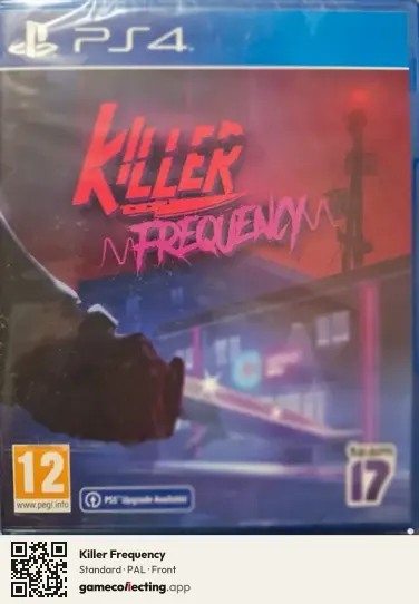Killer Frequency PlayStation 4, PAL box front