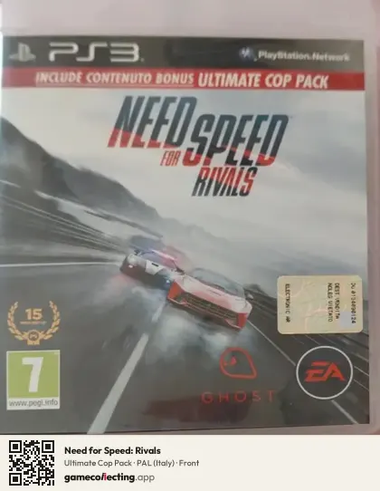 Need for Speed: Rivals PlayStation 3, Italy box front