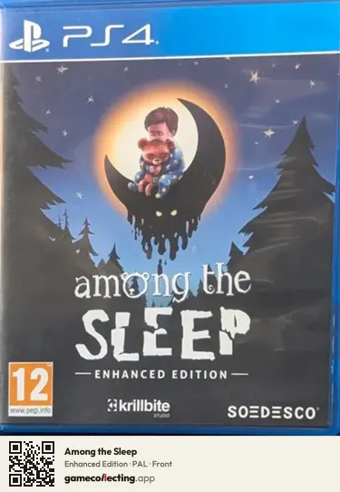 Among the Sleep PlayStation 4, PAL box front
