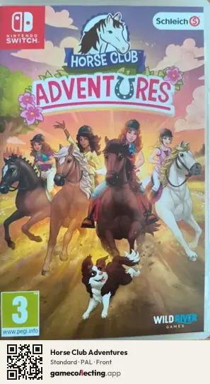 Horse Club Adventures Nintendo Switch, PAL box front