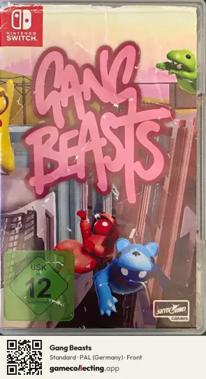 Gang Beasts Nintendo Switch, Germany box front