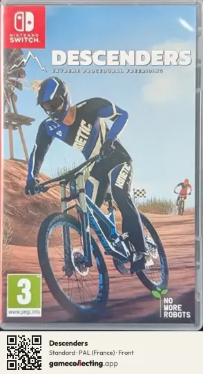 Descenders Nintendo Switch, France box front