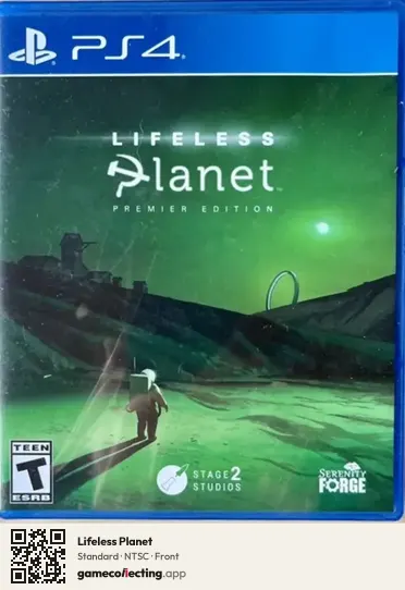 Lifeless Planet PlayStation 4, NTSC box front