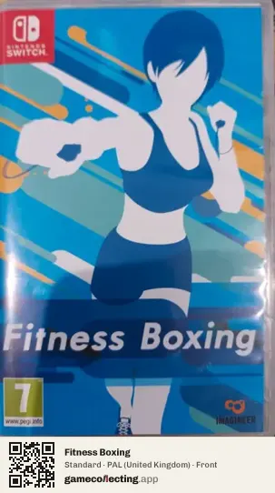 Fitness Boxing Nintendo Switch, United Kingdom box front