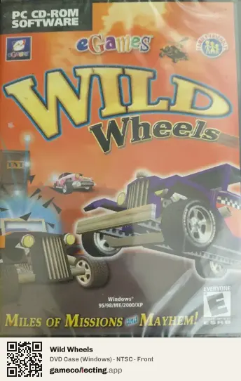 Wild Wheels Computer, NTSC box front