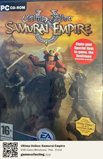 Ultima Online: Samurai Empire Computer, PAL box front