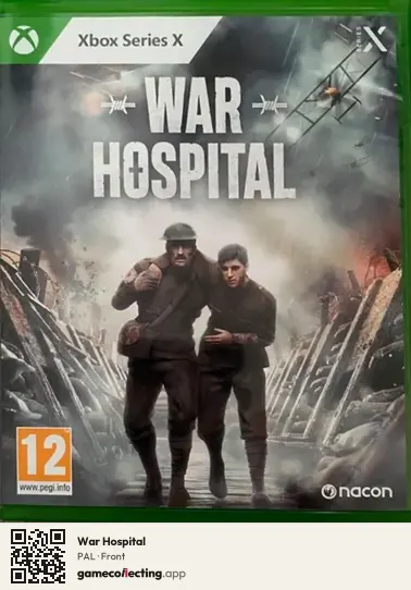 War Hospital Xbox Series X, PAL box front
