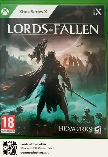 Lords of the Fallen Xbox Series X, Spain box front